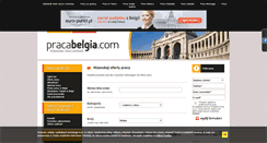 Desktop Screenshot of pracabelgia.com